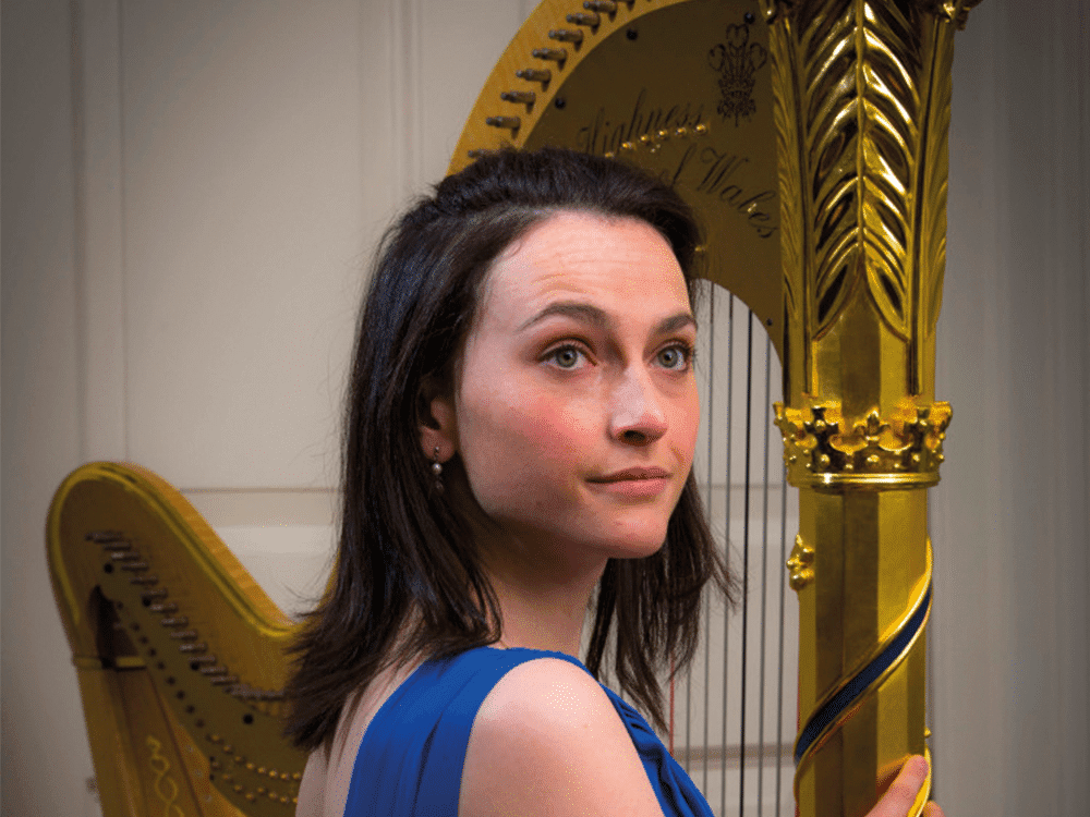 Anne Denholm Official Harpist for HRH Prince of Wales