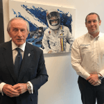 David Johnson with Sir Jackie Stewart