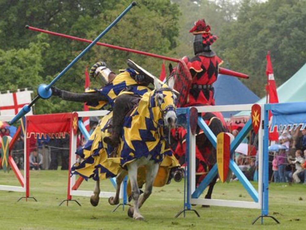 Stonor Park are hosting the Knights of Royal England for a weekend of medieval jousting on the 29th - 30th June.
