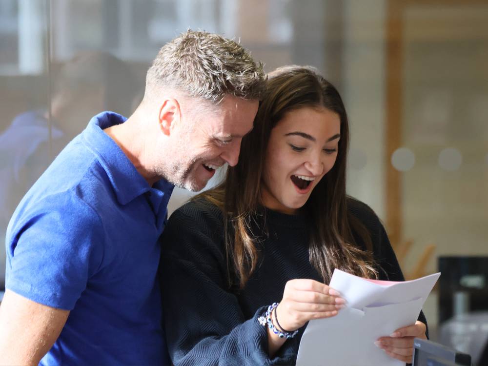 St Helen and St Katharine celebrates students' success with this year's A level results exceeding broadcast predictions.