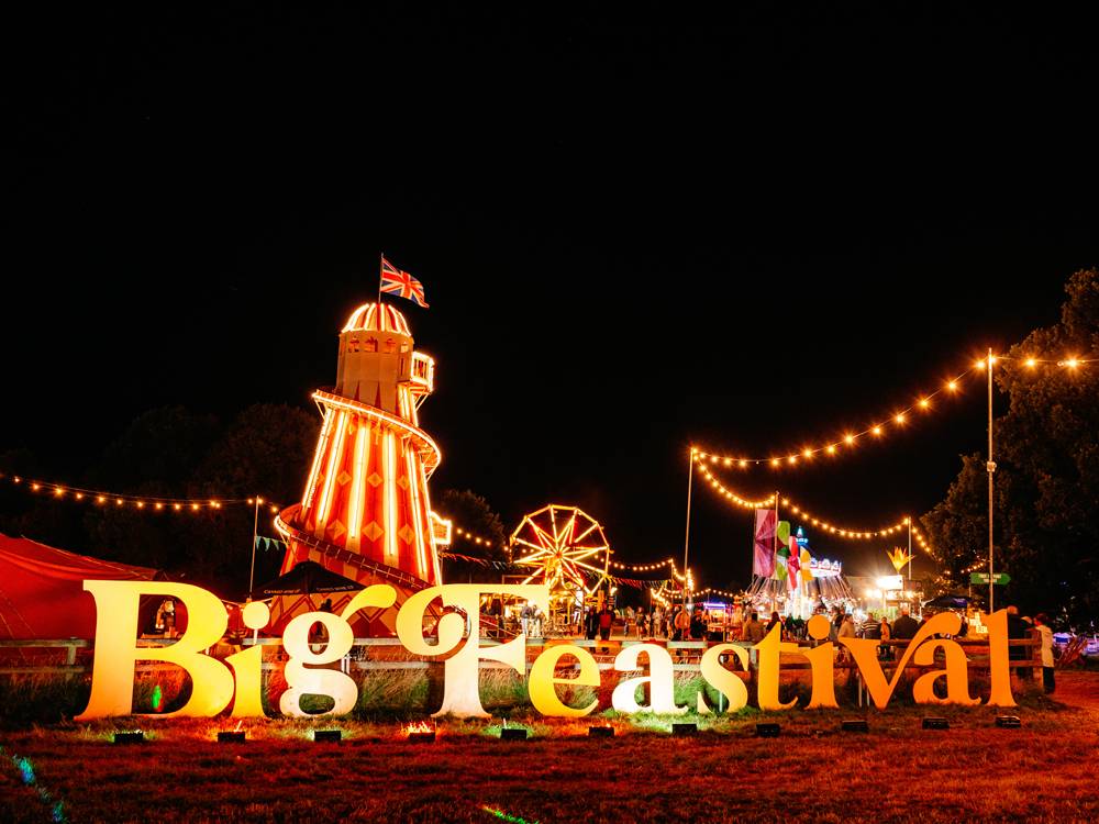 We’ve teamed up with the Big Feastival to offer four tickets to the Friday, 23rd August.