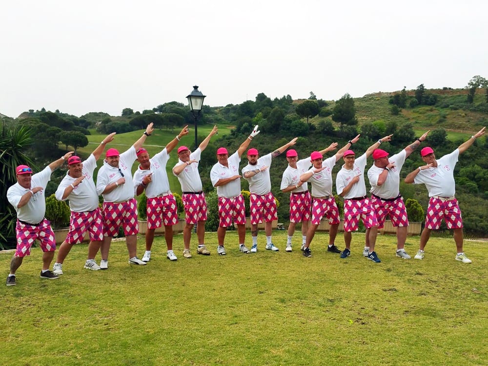 Golfers’ cycling challenge to tee up funds for Against Breast Cancer