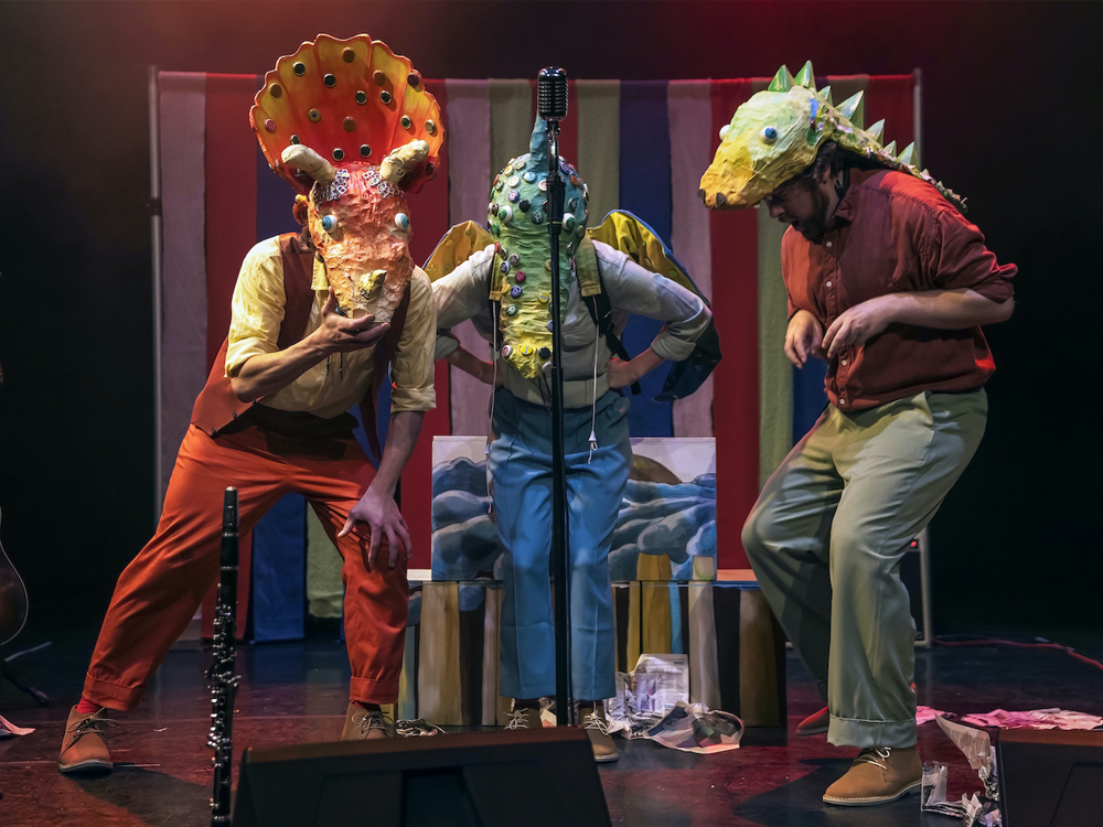 A wildly imaginative retelling of this environmental tale, featuring dancing dinosaurs, rock'n'roll, and a whole lot of riotous fun.
