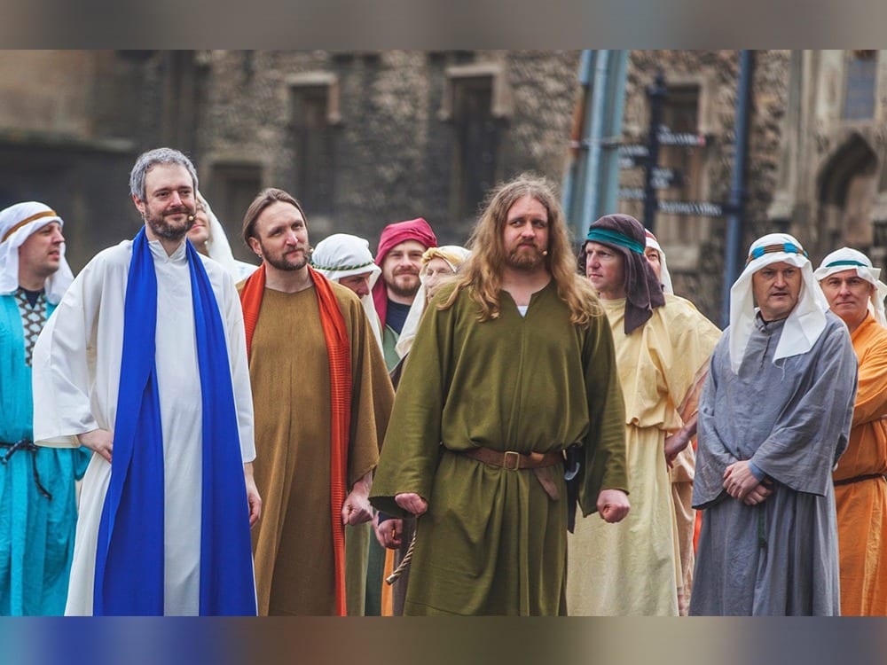 Join the community event in the Abbey Grounds and witness the Passion Play