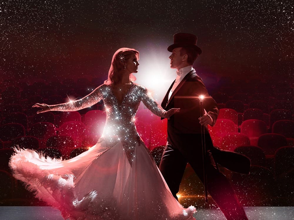 Anton DuBeke and Erin Boag will bring Dance those Magical Movies to 
Reading’s Hexagon this March