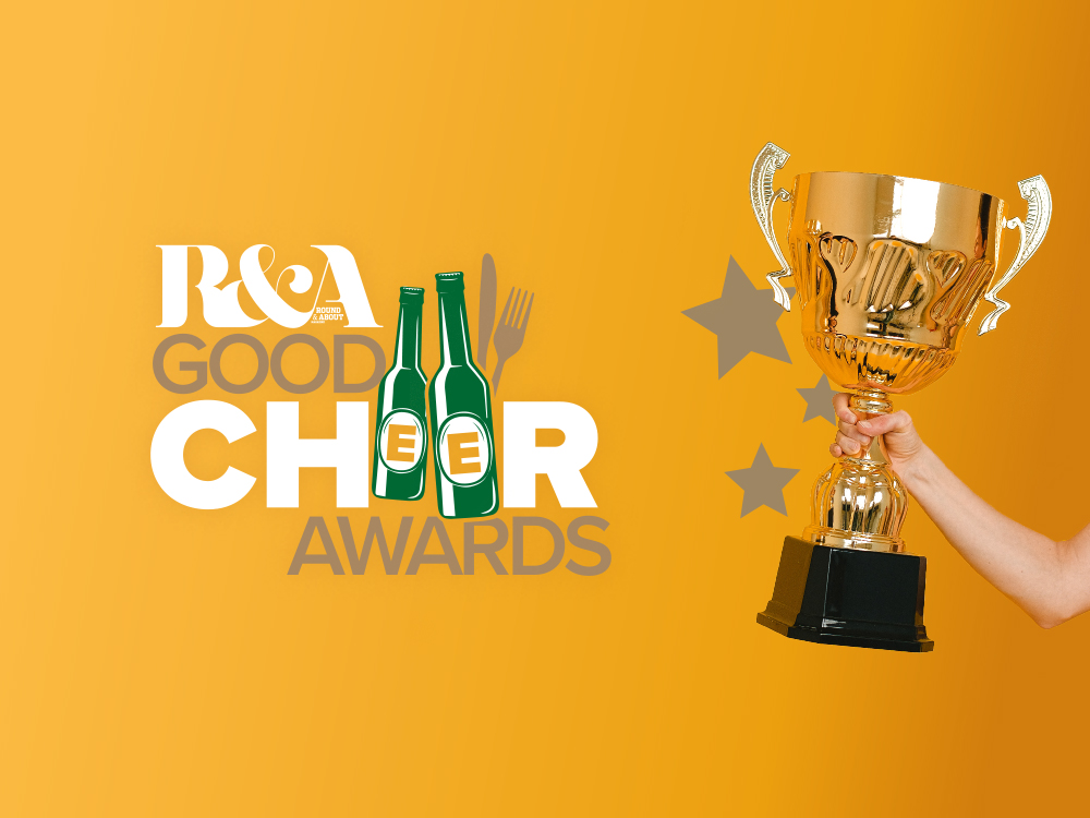 Raise your glasses, it’s time to toast our Round & About Good Cheer Award winners!