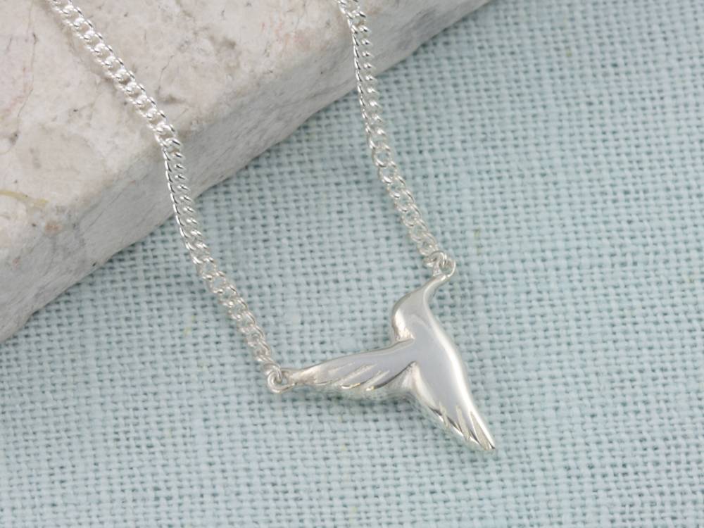 Ethical hummingbird necklace & matching earrings by Jana Reinhardt to be won