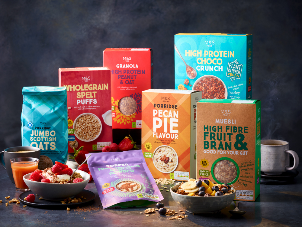 Tasty new cereals, granolas, porridge, breakfast toppers and breakfast pots will brighten your morning thanks to an Eat Well breakfast