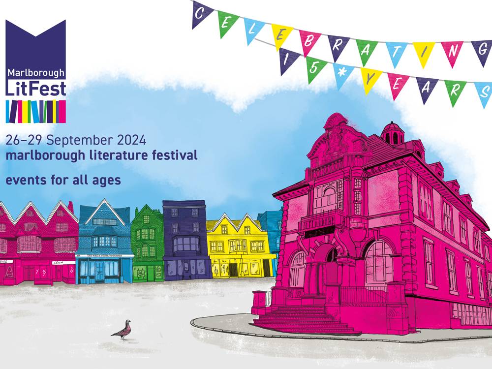 Marlborough LitFest celebrates its 15th year with a packed programme full of more than 40 events offering a myriad of topics for all ages across the festival weekend from 26th to 29th September.