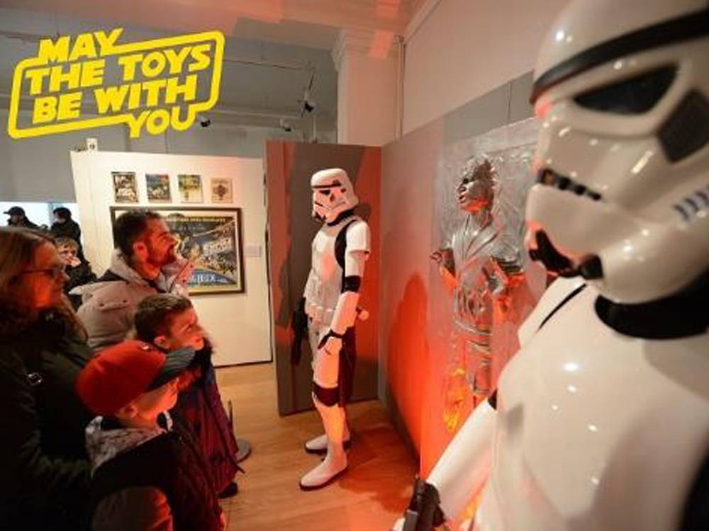 Head to Discover Bucks Museum near Aylesbury to see one of the finest collection of vintage Star Wars toys & original movie posters.