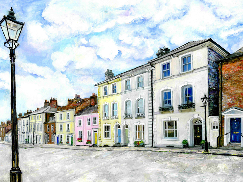 Head to New Ashgate Gallery to enjoy Susie Lidstone's Lost Alleys of Farnham from 17th June to 29th July...