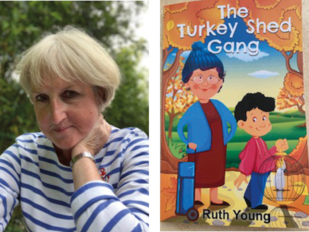 Ruth Young's new children's book is called The Turkey Shed Gang. She tells us about her love for teaching, as well as why Cranleigh is the best place in the world