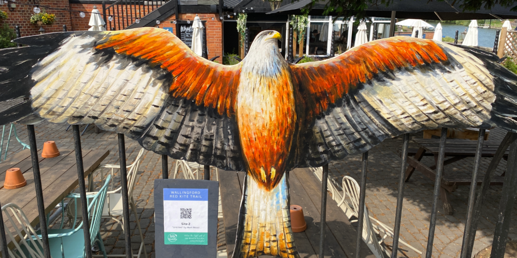Thanks to Wild about Wallingford, in association with Wallingford Town Council, you can follow the trail of nine life-size red kites and learn to ‘love kites but don’t feed them’ 