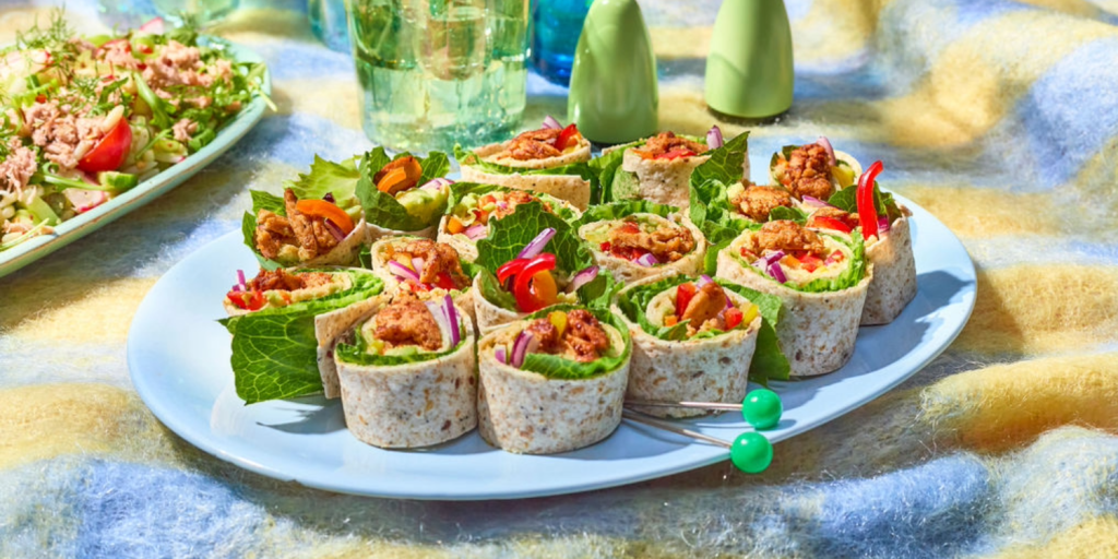 Plant Based Protein Packed Picnic Recipes from Squeaky Bean