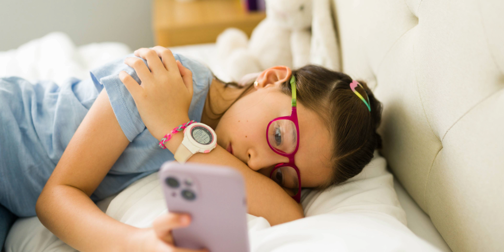 “We’re not anti-tech, we’re pro childhood,” says Gemma Taylor who is championing Smartphone Free Childhood  