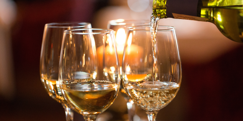 Round & About’s resident wine columnist, Giles Luckett, recommends a flight of leftfield white wines that will drive you to distraction