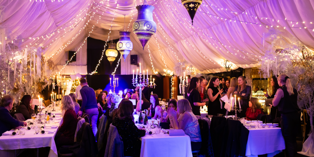 Book in for glamour, glitz and festive spectacle at The Crazy Bear in Stadhampton