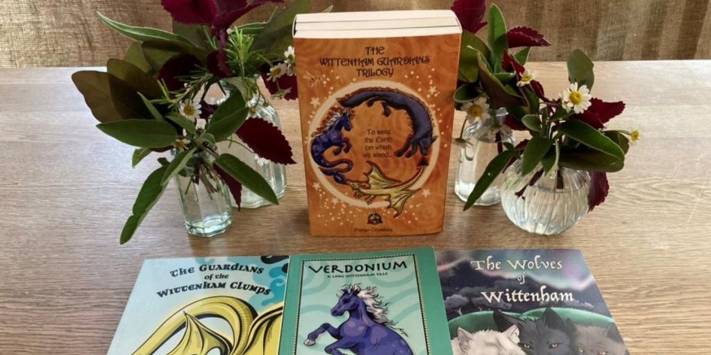 Local author Evelyn Crosskey celebrates the spirit of Oxfordshire with a new box set of her magical Wittenham Guardians Trilogy