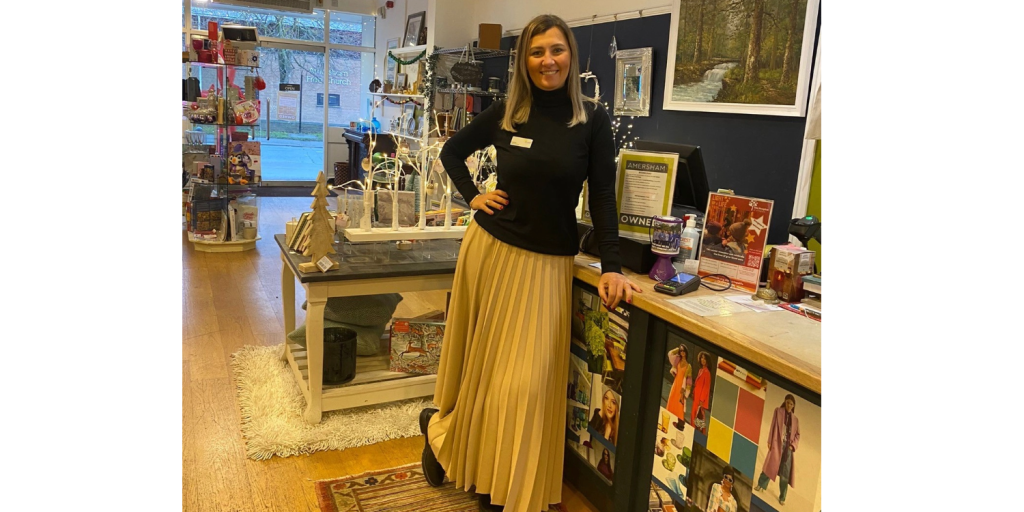 We’re raising a toast to Izabela Glogowska and the rest of the team at the Amersham Owned shop in Woodside Road which supports the Hospice of St Francis & local families