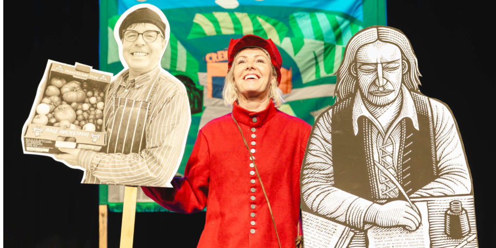 A bold, funny and heartfelt celebration of communities and the ordinary people who shape history at Farnham Maltings on March 6th