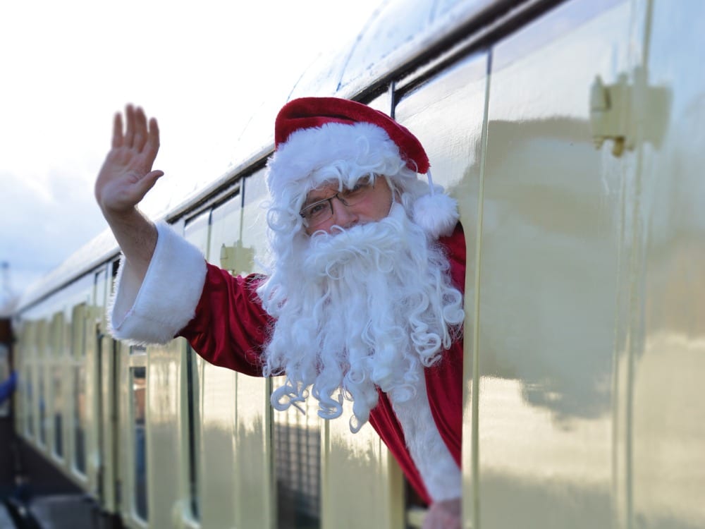 Father Christmas will take time out of his busy schedule to hop on board the Cholsey & Wallingford Railway again this month