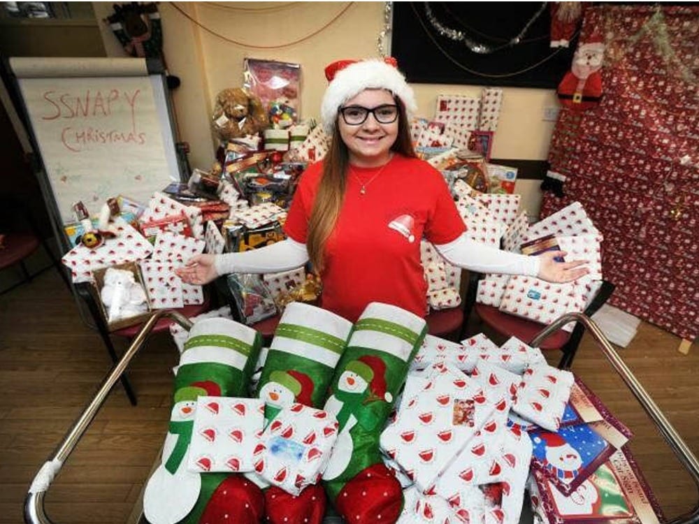 Secret Santa founder Courtney Hughes has been helping to spread festive cheer for seven years and now does so all year round
