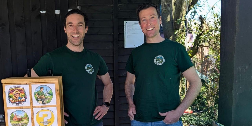 From home-brewing in a garage to launching an independent brewery, Bad Knees Brewing has become a popular stop.