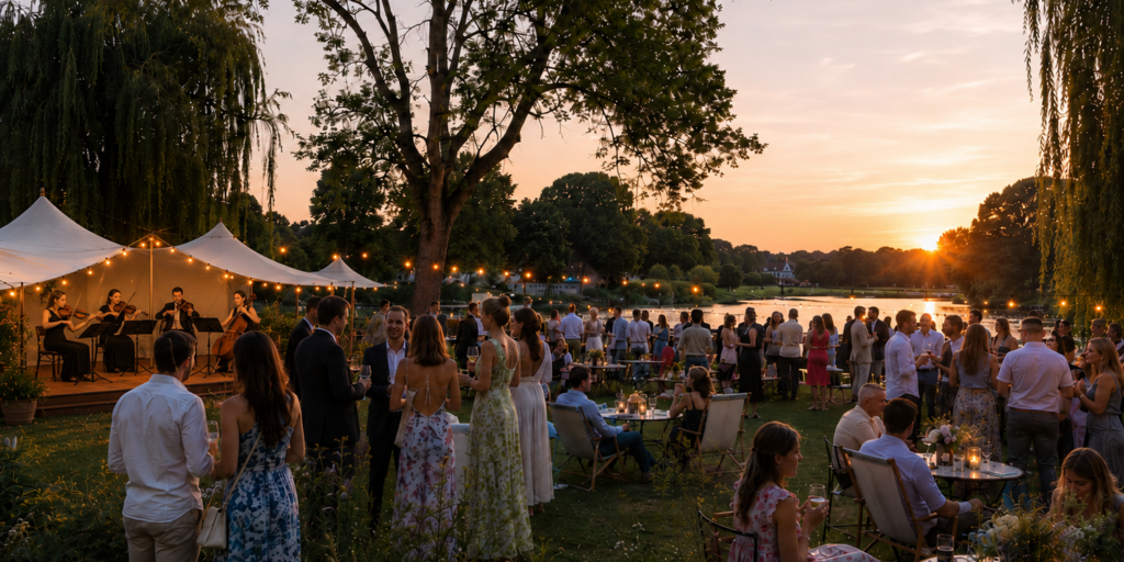 Enjoy an afternoon of live classical music, open-fire dining and riverside views at The Swan at Streatley.