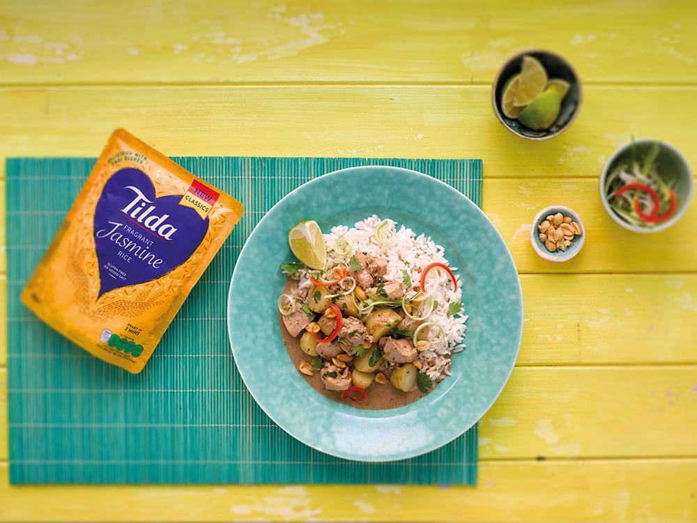 We’ve teamed up with Tilda to serve up some recipes to make the most of their new flavoured easy-cook sachets