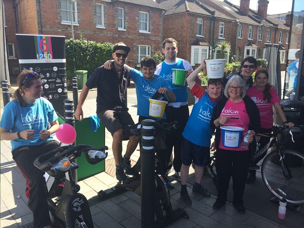 Halow riders out to shine with 250-mile charity cycle in Guildford