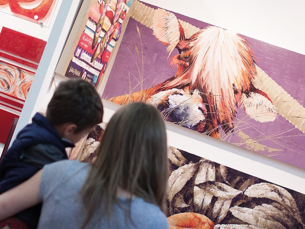 Find work with the wow factor to suit all tastes at the Contemporary Art Fair at Newbury Racecourse