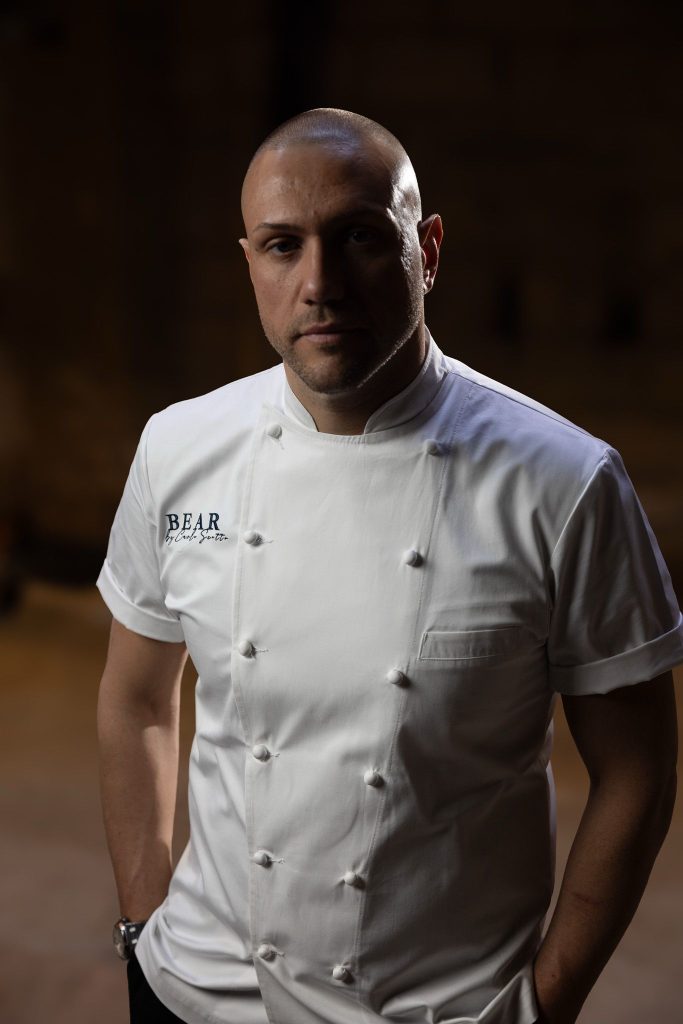 Carlo Scotto bringing his new menu BEAR