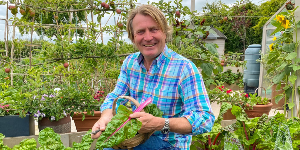 Liz Nicholls chats to gardener and author David Domoney.
