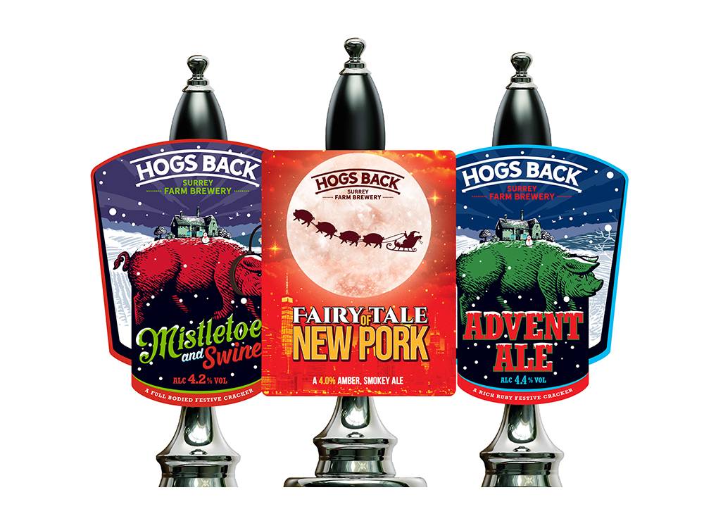 Hogs Back Brewery gears up for Christmas with new beer and parties at its Tap