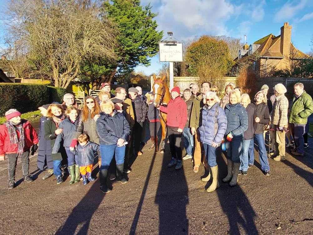 The Posh Pundit Racing Club is offering readers the chance to own a part share in Kingston Lisle-trained Thank You Ma’am