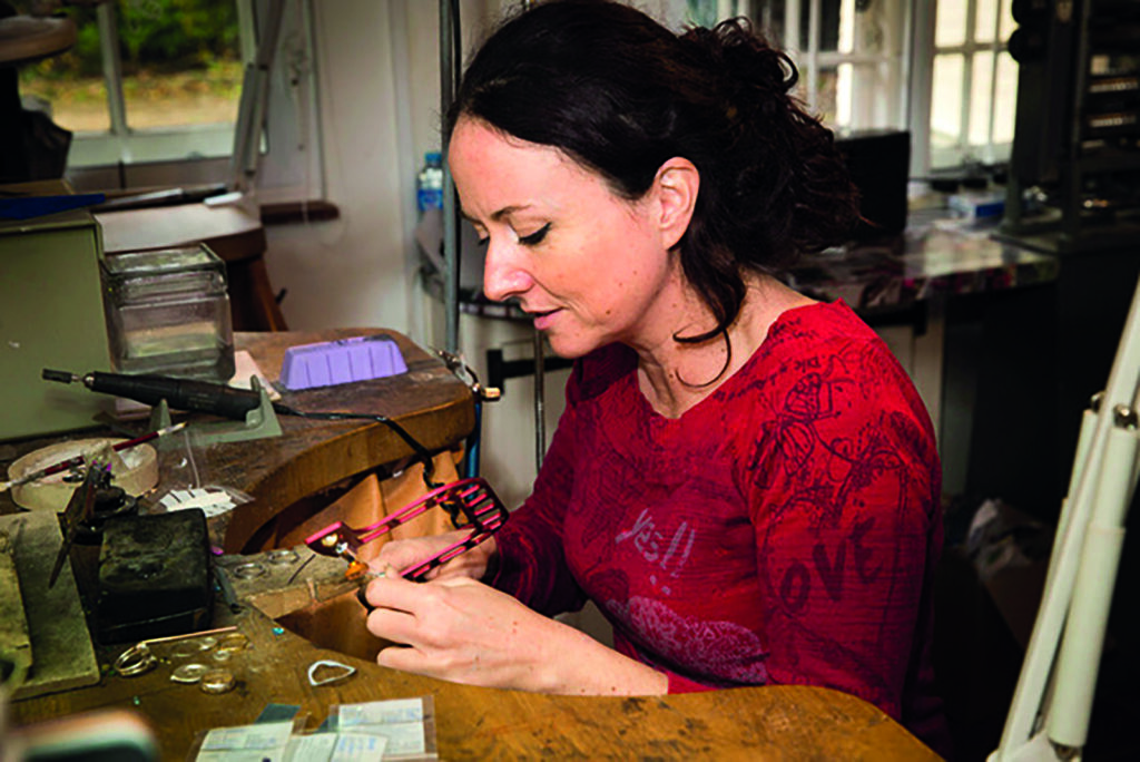 West Wycombe jewellery designer-maker, Justine Holliday, founder of Artisan Jewellery, shares her love for local life