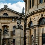 The Emperor Heads, at the Sheldonian Theatre, Oxford.