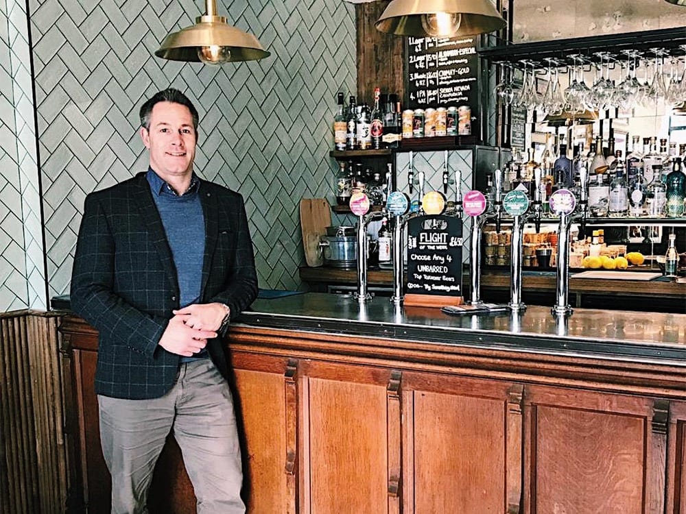 Former Wokingham schoolboy James Mattingley has brewed up something special for the town with the opening of Sit & Sip Tasting Room in the town’s highly anticipated Peach Place development. 